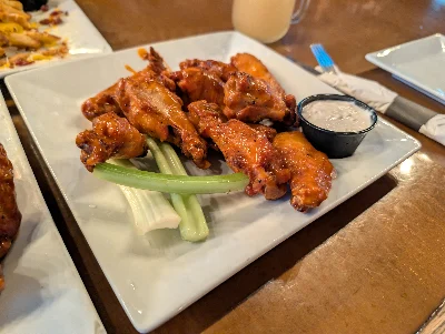 Wings at Midway Cafe — check-in by El Mikey