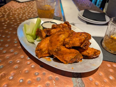 Wings at Ford's Garage Liberty — check-in by El Mikey