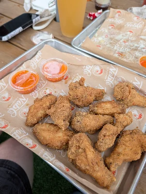 Wings at Oakley Greens — check-in by Jeff