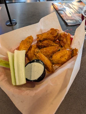 Wings at Third Eye Brewing Company — check-in by Jeff
