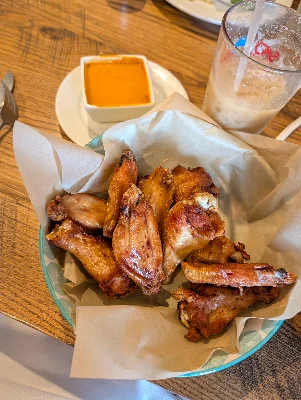 Wings at Weiss Baking Company — check-in by Jeff